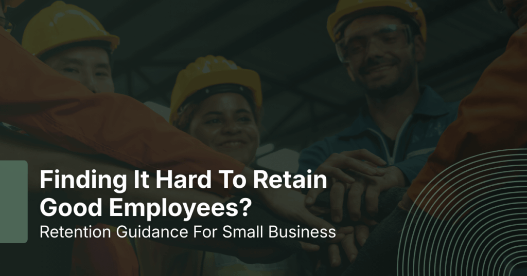 good employees in warehouse concept